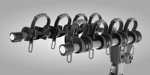 Buzzrack Buffalo 4 Bike Rack - Premium Tow Ball Mounted Carrier for 4 Bikes