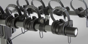 Buzzrack Buffalo 4 Bike Rack - Premium Tow Ball Mounted Carrier for 4 Bikes