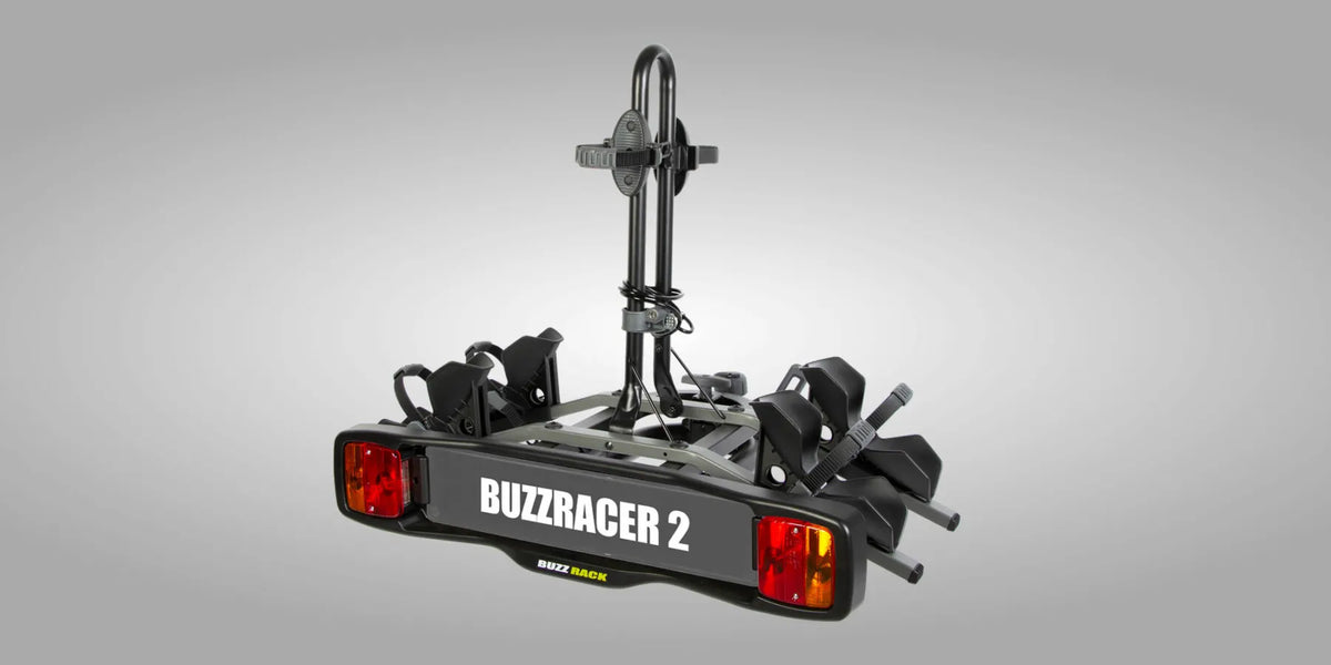 Buzzrack BUZZRACER 2 Bike Rack - 2 Bike Tow Ball Platform Carrier