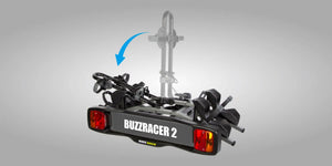 Buzzrack BUZZRACER 2 Bike Rack - 2 Bike Tow Ball Platform Carrier