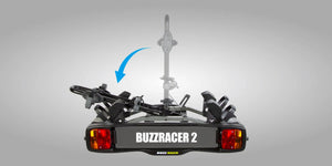 Buzzrack BUZZRACER 2 Bike Rack - 2 Bike Tow Ball Platform Carrier