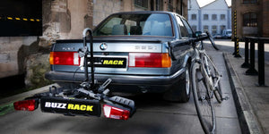 Buzzrack Eazzy 1 Bike Tow Bar Rack - Folding Platform with 13-Pin Plug