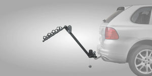Buzzrack MOOSE 4 Bike Rack - Tow Ball Mounted Hang-On Carrier for 4 Bikes