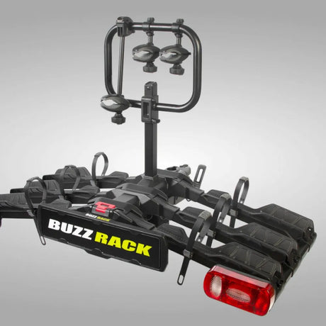 Buzzrack Scorpion Lite 3 Bike Rack - Tow Bar Mount for E-Bikes with 13-Pin Plug