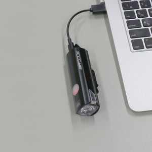 Cateye AMPP 500S Front Bike Light - 500 Lumen USB-C Rechargeable with Wide Beam