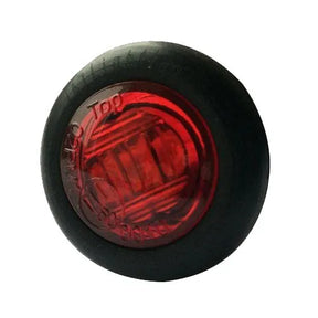 247 Side Marker Led 12/30V .75 Red Round Ca6091R