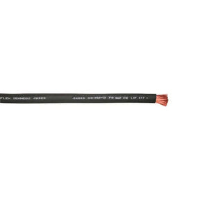 SWP 50mm Single Insulated Cable - Black | Heavy-Duty Welding & Power Cable