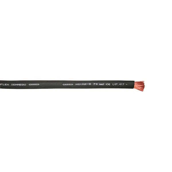 SWP 50mm Single Insulated Cable - Black | Heavy-Duty Welding & Power Cable