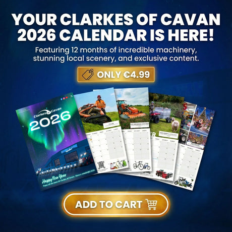 Clarkes of Cavan 2026 Calendar A3 Size