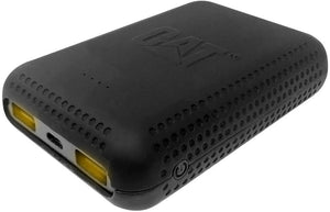 CAT 10000mAh Powerbank with Dual USB Ports | Rugged Black CAT-PWRPACKV2G