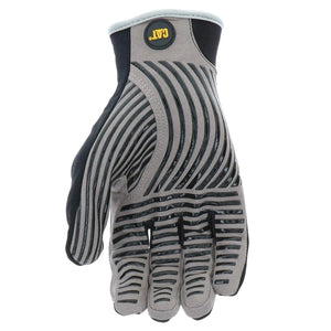 CAT High Impact Gloves - Synthetic Leather Gloves with Molded Knuckles & Adjustable Wrist CAT012230X 