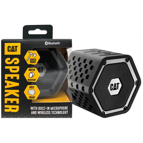 CAT Mini Portable Bluetooth Speaker - 3W, IP66 Water & Dust Resistant, TWS Enabled