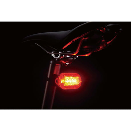 CatEye EL-135 / Omni 5 Bike Light Set - Front & Rear LED Lights | Long Battery Life