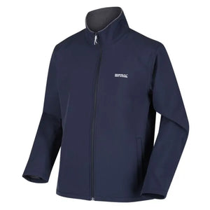 Regatta Men's Cera V Wind Resistant Softshell Walking Jacket Navy