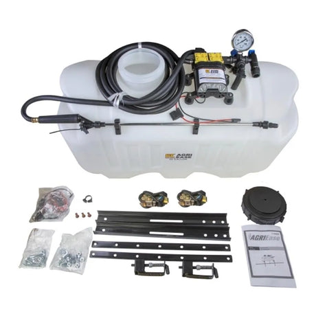 Braber Equipment Agri Ease 94 Litre ATV/ Quad Sprayer -12V DC Pump, Hand Lance & Hose C/W 10ft Boom Kit - G19125