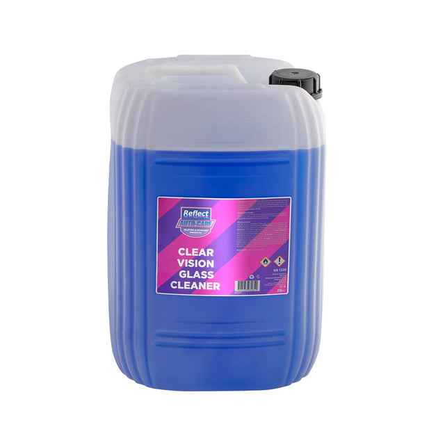 Reflect Clear Vision Glass Cleaner 20 Litre | High-Performance Silicone-Free Cleaner