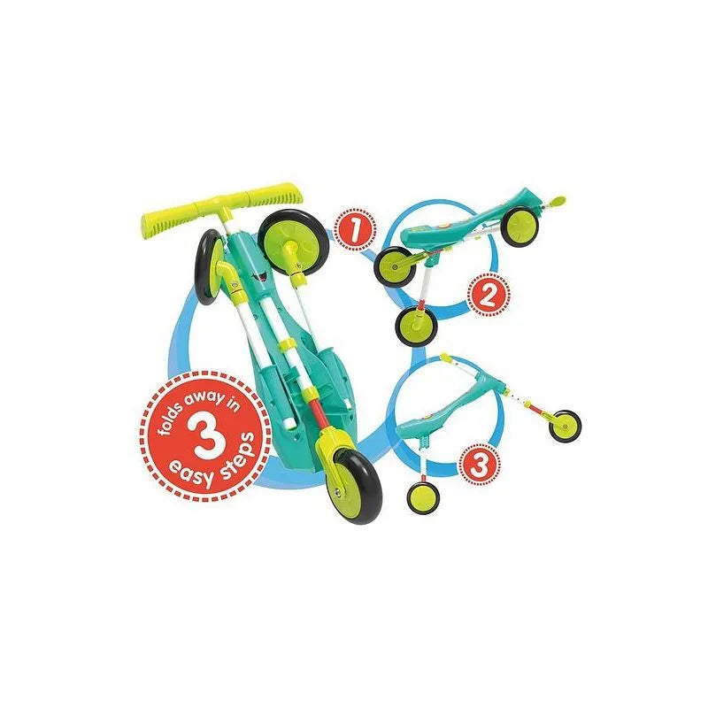 Scuttlebug XL - Adjustable 3-Wheeled Trike for Toddlers, Portable and Easy to Store