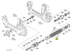 Kubota Clutch Disc K125314880