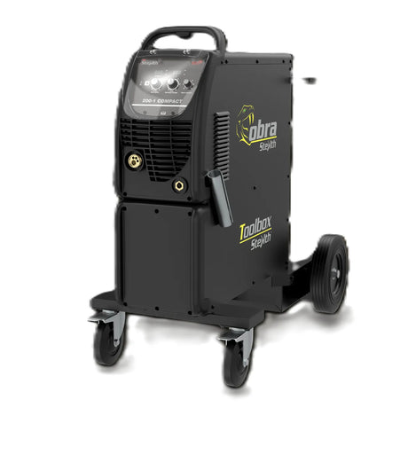 Cobra by Stealth 200-1 2R Compact MIG Welding Machine 9134H  - 230V, Trolley-Mounted 