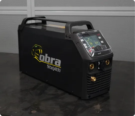 Cobra by Stealth 200P LCD PFC MV TIG Welding Machine 9110H - Multi-Voltage, HF Start