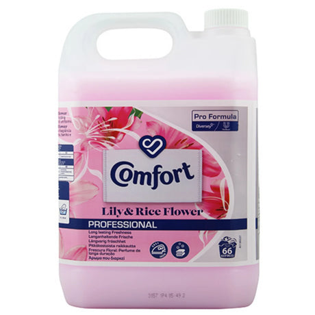 Comfort Professional Fabric Conditioner - Lily & Riceflower, 66 Washes, Long-Lasting Freshness