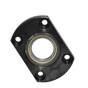 Compact Carbon Steel Single Bearing Seat with Retaining Ring Flange 