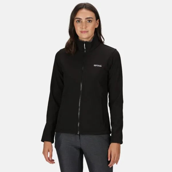 Regatta Women's Connie V Softshell Walking Jacket Black