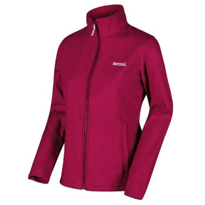 Regatta Women's Connie V Softshell Walking Jacket Dark Cerise Marl