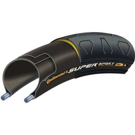 Continental Super Sport Plus Wire 700x25c - Ultra-Durable Puncture Resistant Tyre