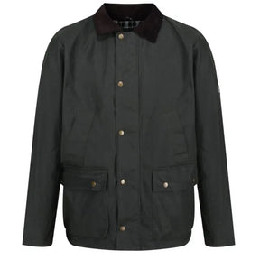 Regatta Men's Country Water Repellent Wax Jacket Green