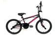 CRIME Freestyle 20" BMX Bike Black/Neon Pink