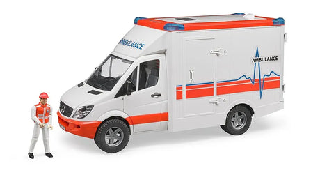 Bruder Mercedes Sprinter Ambulance with Driver