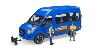 Bruder Mercedes Sprinter Transfer with Driver and Passenger