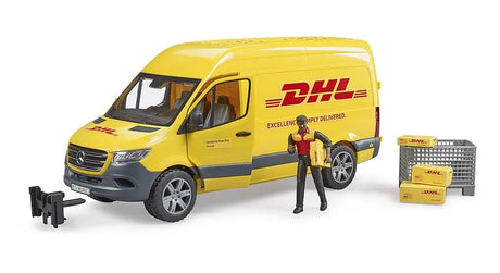 Bruder Mercedes Sprinter DHL with Driver Item