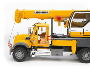 Bruder Mack Granite Liebherr Crane Truck