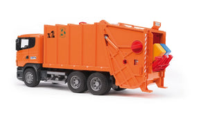 Bruder Scania R-Series Garbage Truck (orange)