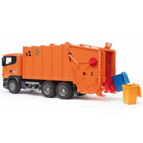 Bruder Scania R-Series Garbage Truck (orange)