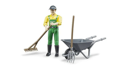Bruder Farmer with Accessories