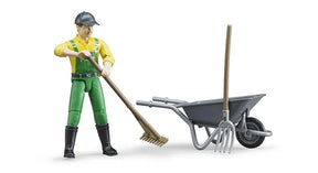 Bruder Farmer with Accessories