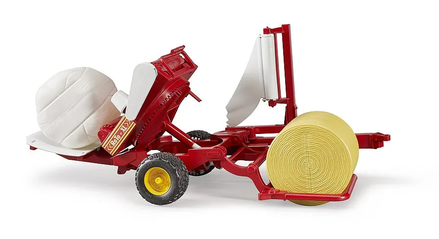 Bruder Bale wrapper with Round Bales