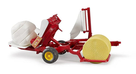 Bruder Bale wrapper with Round Bales