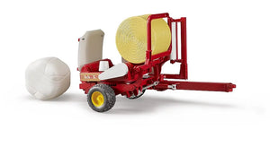 Bruder Bale wrapper with Round Bales