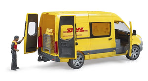 Bruder Mercedes Sprinter DHL with Driver Item