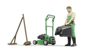 Bruder Gardener with equipment