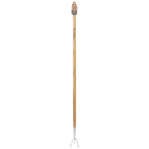Draper Heritage Stainless Steel 3 Prong Cultivator with Ash Handle
