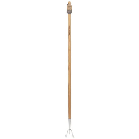 Draper Heritage Stainless Steel 3 Prong Cultivator with Ash Handle