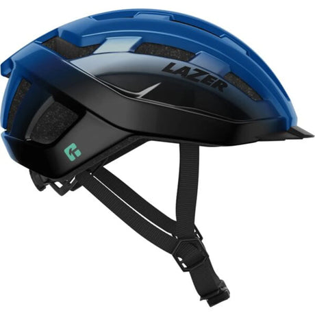 Lazer Tempo KinetiCore Helmet Blue and Black | Lightweight, Adjustable & Protective