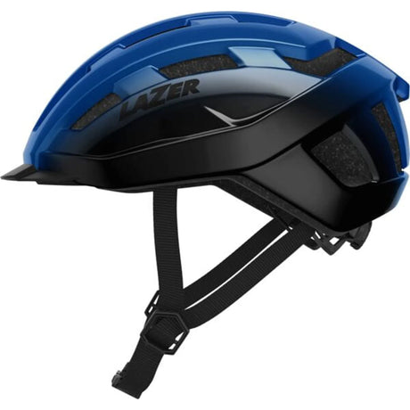 Lazer Tempo KinetiCore Helmet Blue and Black | Lightweight, Adjustable & Protective