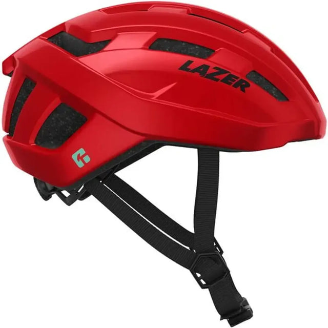 Lazer Tempo KinetiCore Helmet Red | Lightweight, Adjustable & Protective