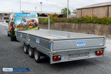 Dale Kane 14ft x 6ft6 Tri Axle Trailer